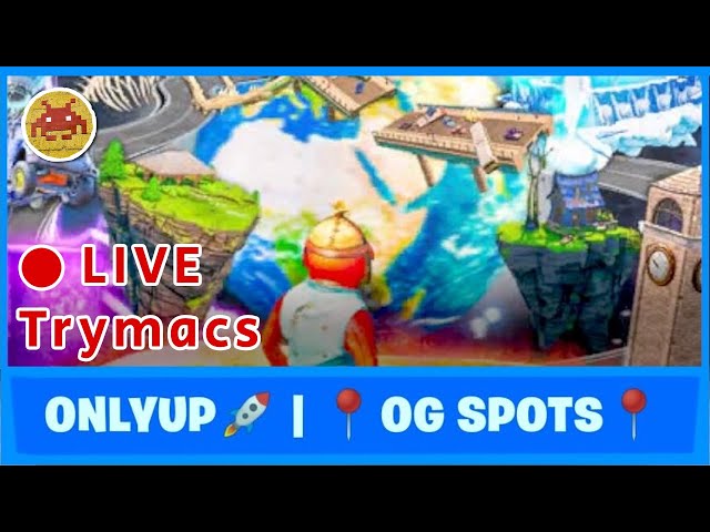 🔴 LIVE:  FORTNITE Only Up Map von Trymacs