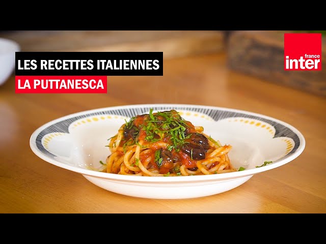 La puttanesca : les recettes italiennes de François-Régis Gaudry, avec Alessandra Pierini