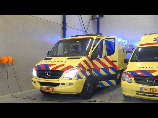 Showtje Mercedes Sprinter ambulance VZA International Echt