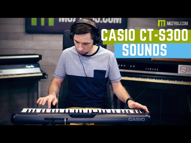 CASIO CT-S300 Sounds 4K MUZYKUJ