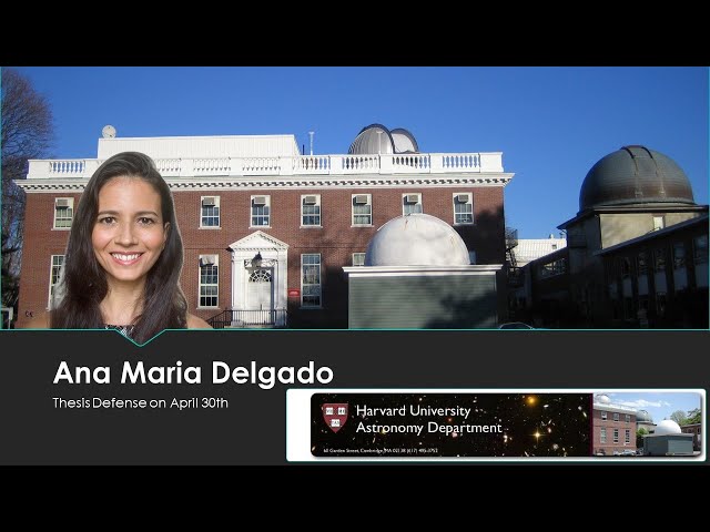 Ana Maria Delgado Thesis Defense April 30, 2024, 11:00 AM