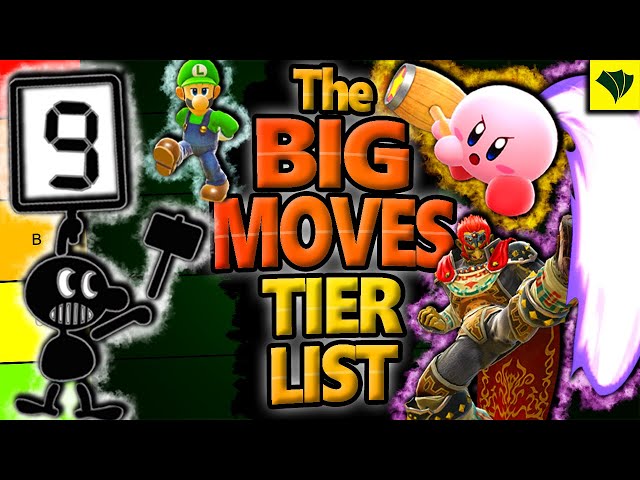 Ranking Every BIG MOVE In Smash Ultimate