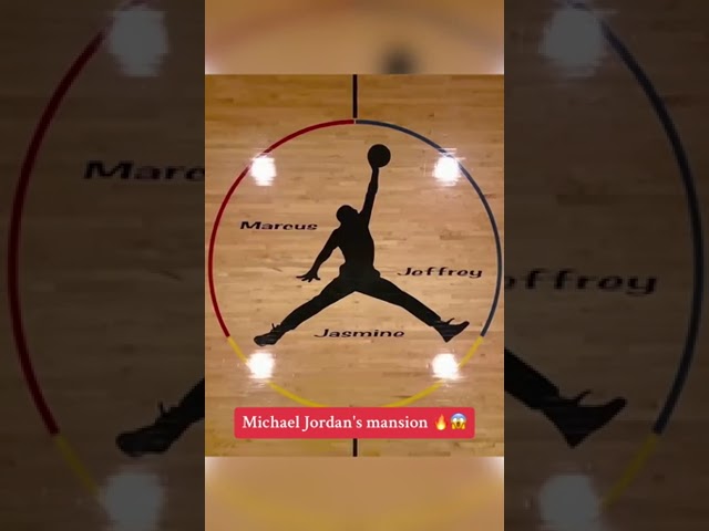 Michael Jordan's MANSION 🔥 (via @EnesYılmazer/TT) #shorts