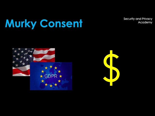 Murky Consent - The problems with consent in privacy law (CCPA, GDPR, DPDP,...)