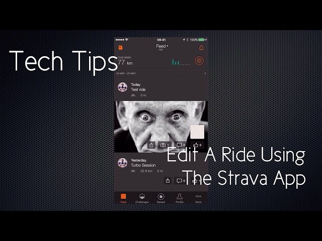 Edit A Ride Using The Strava App