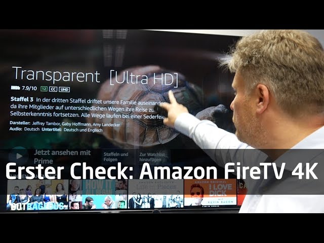 Unboxing & erster Check: Amazon Fire TV (2017) mit 4K, HDR und Dolby Atmos