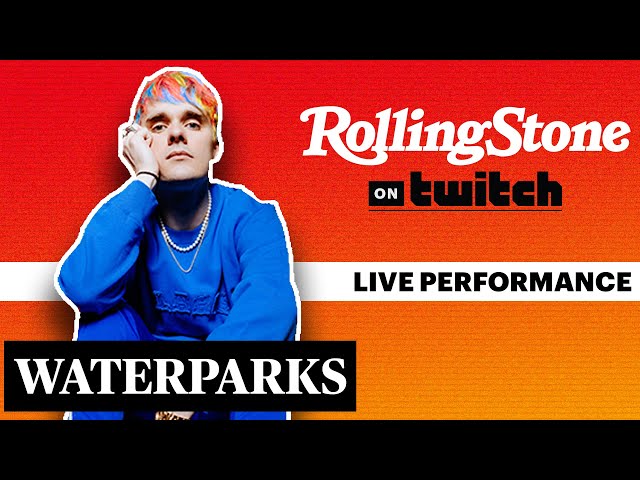 Awsten Knight of Waterparks Performs Live