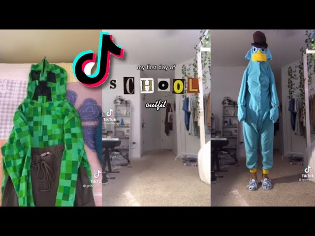 my first day of school outfit 🥶🥵😈‼️ ~ tiktok compilation