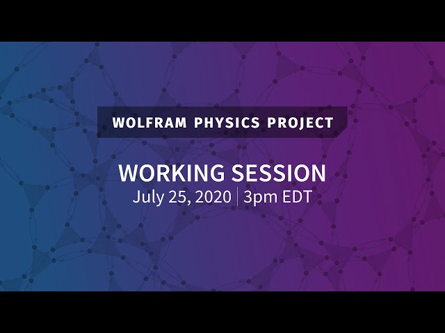 Wolfram Physics Project: Working Session Saturday, July 25, 2020 [Metamathematics | Part 2]