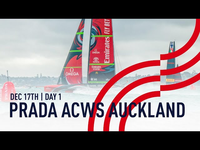 Full Race Replay | Day 1 | PRADA America’s Cup World Series Auckland, NZ