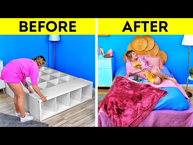 Extreme Room Makeover || DIY Ideas For Your Bedroom