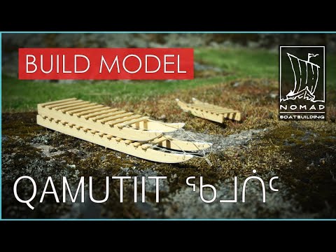 Building Model Dogsleds - Qamutiit