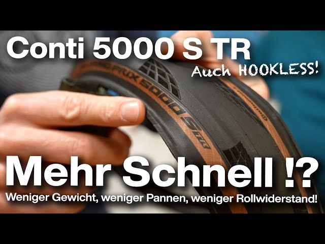 Continental Conti Grand Prix GP5000 S TR Tubeless Ready Reifen! Schneller, sicherer, leichter?