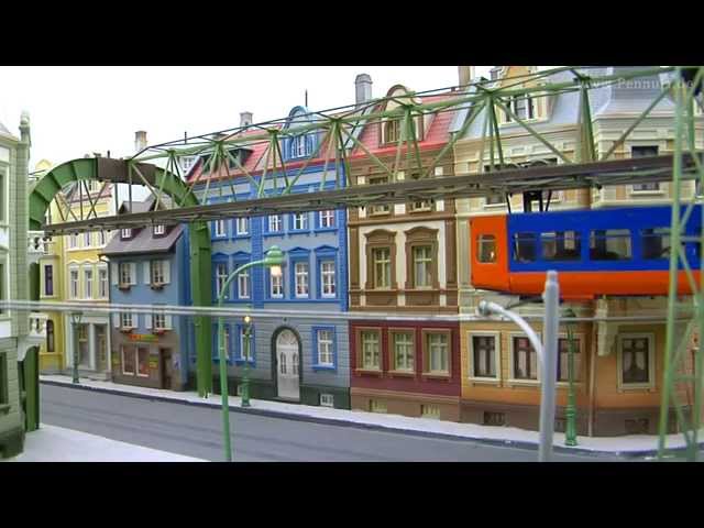 Modellbahn der Wuppertaler Schwebebahn