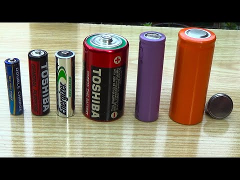 What batteries are used in homes