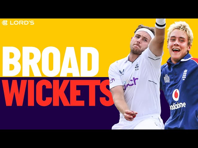 Seam and Swing Bowling | Stuart Broad Wickets at Lord's