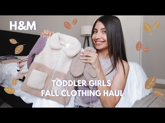 H&M Toddler Girl Fall Clothing Haul 2022