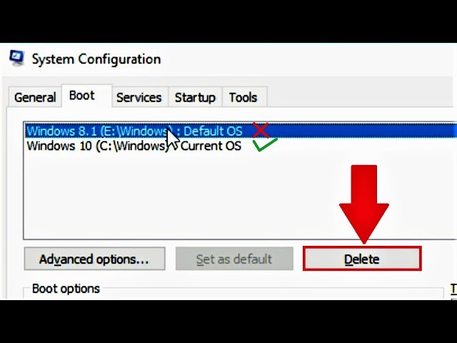 How to Delete an Operating System from Dual Boot Computer