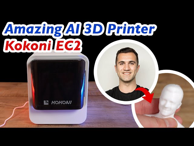 Amazing AI 3D printer - Kokoni EC2 3D Printer