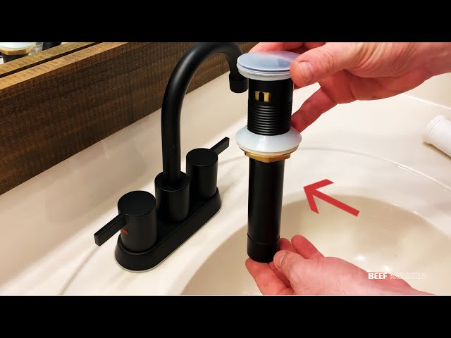 How to Install a New Faucet