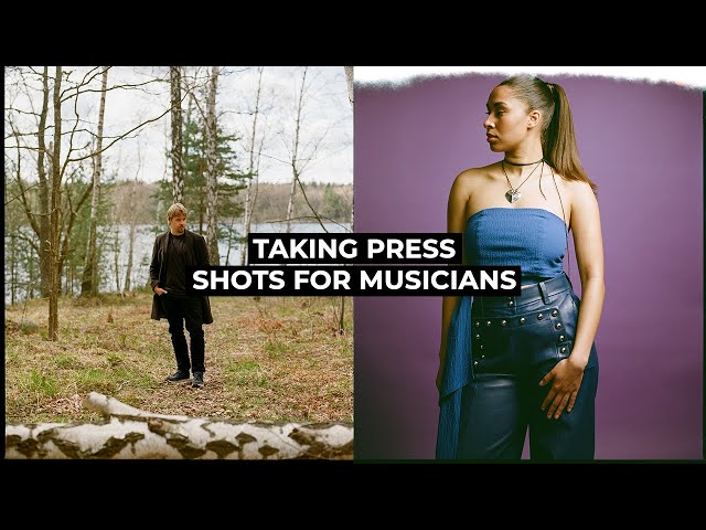 Taking Press Shots in Stockholm | How to Shoot Press Photos for Musicians