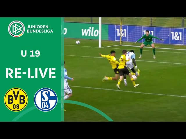 Borussia Dortmund U 19 vs. Schalke 04 U 19 | A-Junioren-Bundesliga 2023/24