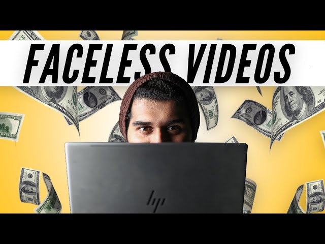 How to make FACELESS YOUTUBE VIDEOS in 5 Easy steps | Make money on YouTube