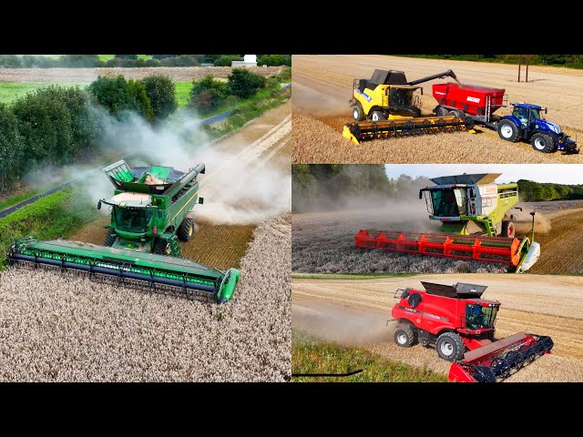 2024 Worlds BIGGEST Harvesting Machinery CLAAS JOHN DEERE NEW HOLLAND CASE