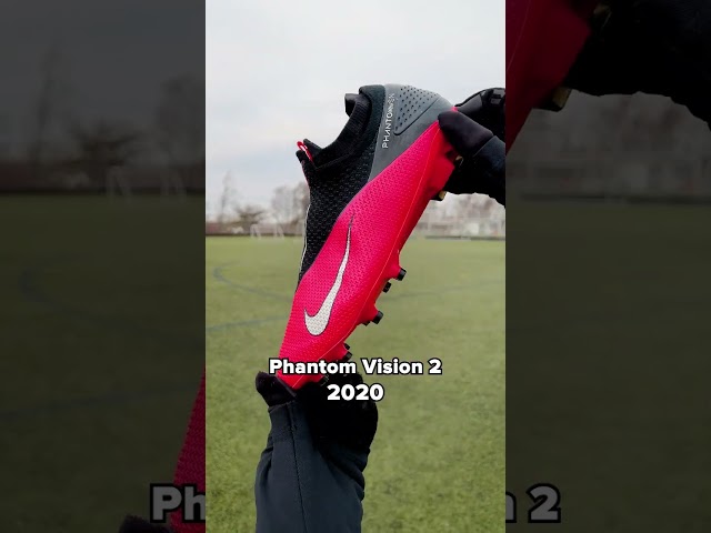 All Nike Phantom boots from 2013 to 2022