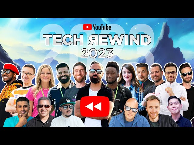 YouTube Rewind 2023 Tech Edition ft. MKBHD, Linus Tech Tips, Technical Guruji, iJustine + More