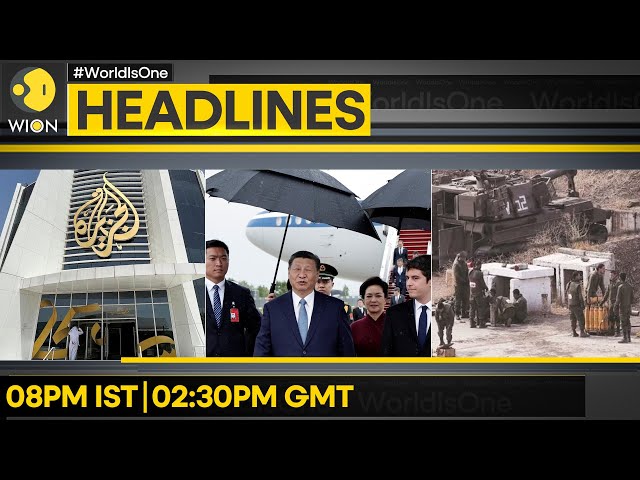 Xi arrives for 2-day France visit | Big strike by Hezbollah on Israel | WION