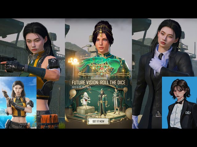 HO YEON Operation Erangel Set Glitch & Jade Princess Set (Future Vision Event) (Squid Game x PUBGM)