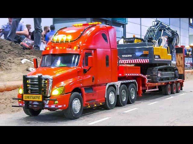 Mega RC Trucks RC Tractors RC Machines RC Heavy Haulage RC Excavators RC Construction Site Action!!