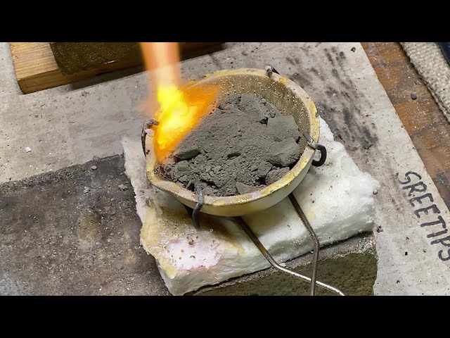 Silver Chloride Conversion With Lye and Sugar Pt2