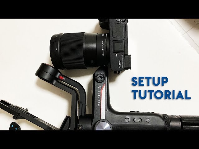Zhiyun Weebill-S + Sony A6500 Setup Tutorial: Sony users might want to wait a bit more...