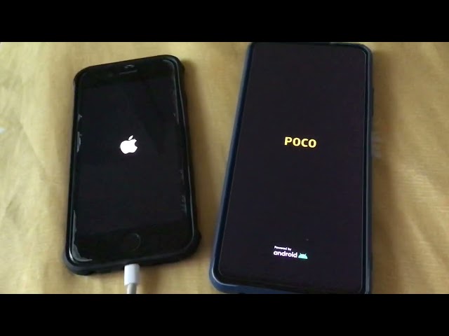 Poco x3 pro vs iPhone 8  speed test