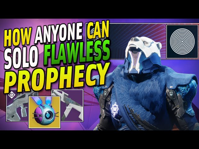 HOW ANYONE CAN EASILY SOLO FLAWLESS THE PROPHECY DUNGEON! EASY UPDATED WALKTHROUGH! - DESTINY 2
