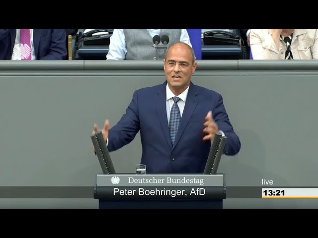 Boehringer: Wo ist der Verfassungsschutz, wenn man ihn braucht? Haushaltsdebatte 2019 │ BT 14.9.2018