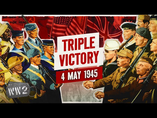 Week 297 - Allied Victory in Berlin, Italy, and Burma! - WW2 - May 4, 1945