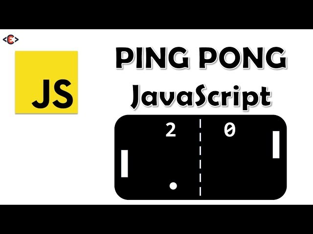 Create Ping Pong Game Using JavaScript and HTML5 | JavaScript Project For Beginners