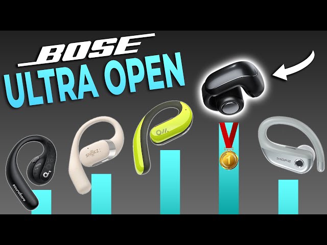 WOW! Bose Ultra Open Earbuds (RANKED against the BEST)