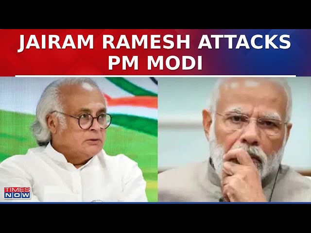 Congress' Jairam Ramesh Reacts To PM Modi's Times Now Interview, Says 'PM Spreading Lies'