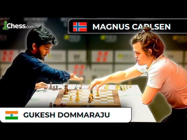 Magnus Carlsen vs Gukesh D. | Ajedrez Narrado en Directo