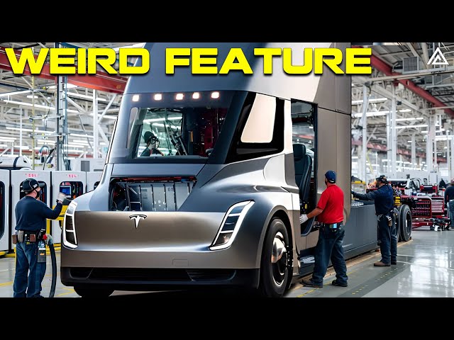 IT HAPPENED. Tesla Semi 2025! All You Need To Know: Interior, Feature, and More…
