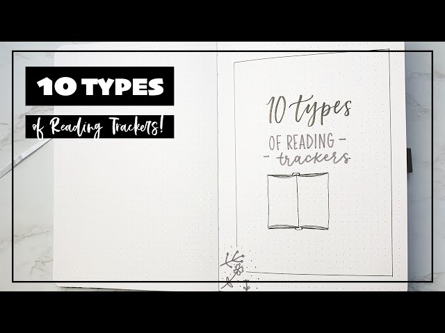 10 Types of Reading Trackers | Bullet Journal Designs