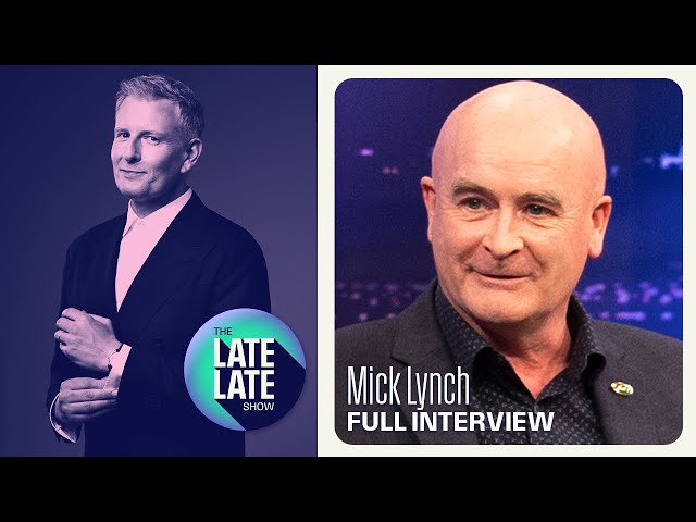 Mick Lynch: Strikes, rights, Irish roots | The Late Late Show with Patrick Kielty