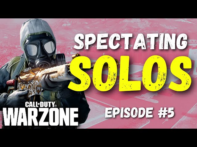 Spectating RANDOM Solos in Warzone: Season 3 European Solo BR Gameplay Commentary (Warzone) #5