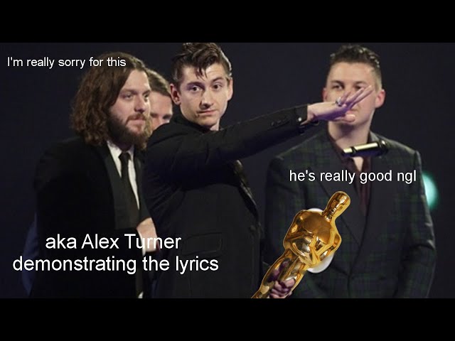 first part of a nomination video for alex turner for the oscars