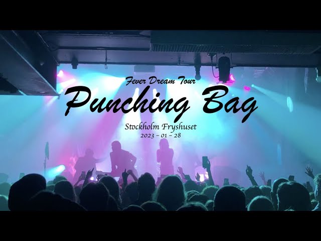 Punching Bag   |  Palaye Royale concert in Stockholm Fryshuset 2023–01–28