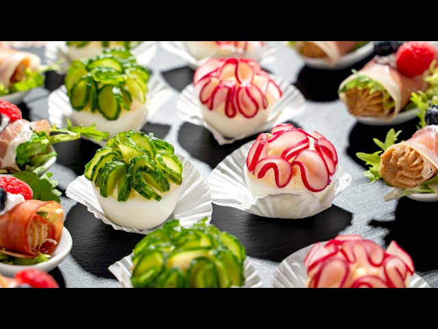 Simple and Delicious Deviled Egg Recipe. Blooming Eggs